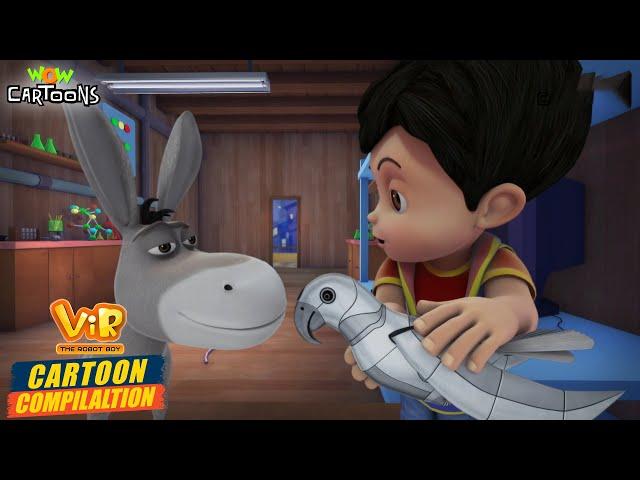 Vir Ne New Robot Banaya | Vir The Robot Boy Compilation 07 | Season 01 | Cartoon for Kids | #spot