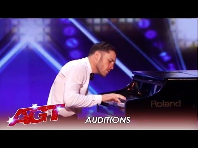 Patrizio Ratto: Italian Pianist (?) SHOCKS America With This Act | America's Got Talent