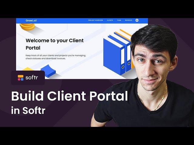 How to Build a Client Portal in Softr (Full Tutorial + Free Template)