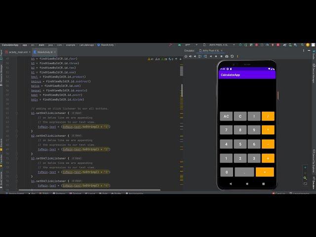 ASMR Programming - Coding Calculator in Kotlin - No Talking