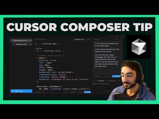 Cursor Composer vs Chat - Quick Tip