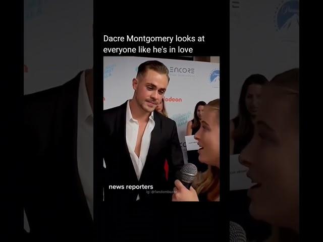 Dacre Montgomery looks at everyone like he's in love #shorts #strangerthings #celebrity #fyp #viral