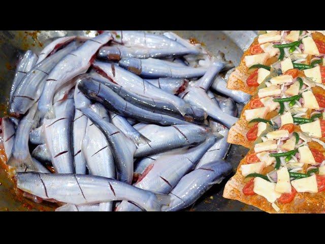 LAMB FISH BBQ | Fish cooked with Lamb Fat Recipe - Zaiqa Restaurant Ring Road | Street Food Peshawar