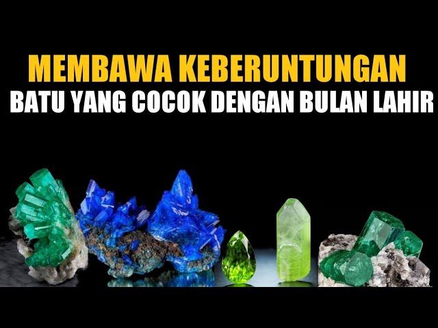  Batu permata yang sesuai dengan bulan lahir beserta maknanya | Birthstones