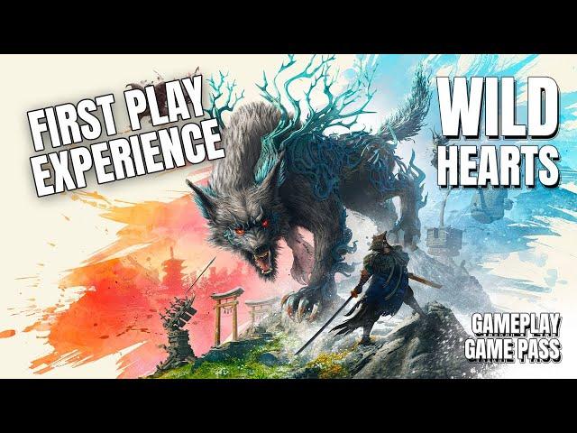 Hunting big beasts in WILD HEARTS - Gameplay - (Game Pass / Trail version)
