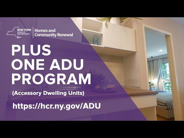 Plus One ADU Program