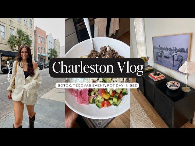 LIVING IN CHARLESTON: A Rare Rot Day in Bed, Getting Botox For The First Time In A While, & Event