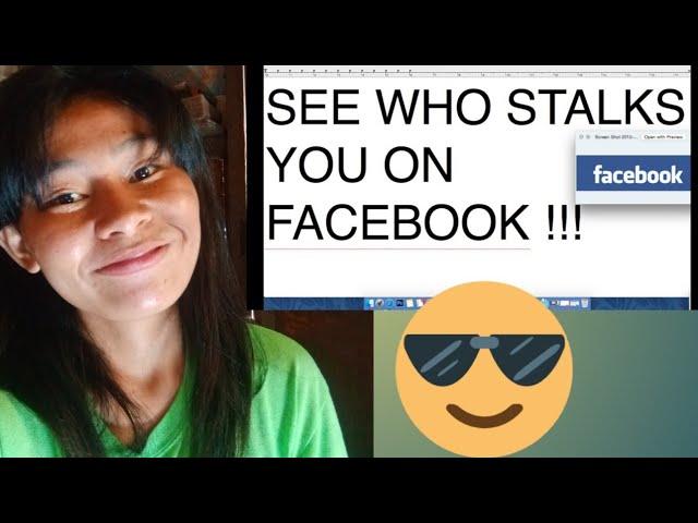 HOW TO KNOW WHO STALK TO YOUR FACEBOOK PROFILE (Tagalog)