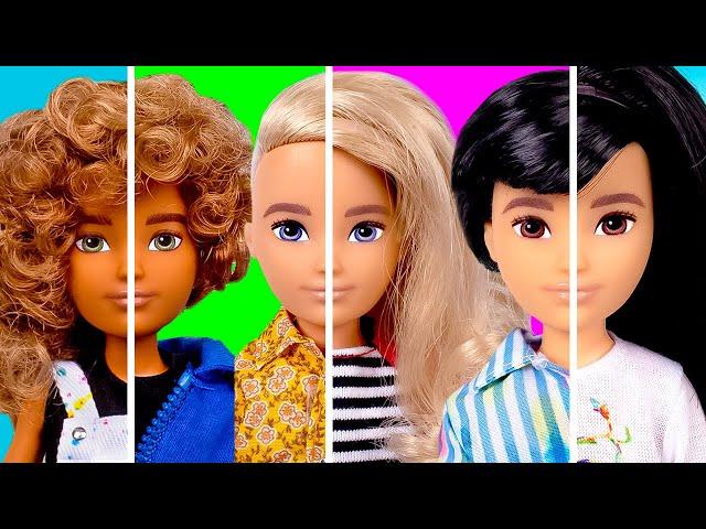 Mix Match And Play! || Creatable World Doll Kits Unboxing