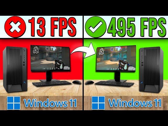 Optimize Windows 10/11 for GAMING & PERFORMANCE in 2024 - Best Settings!