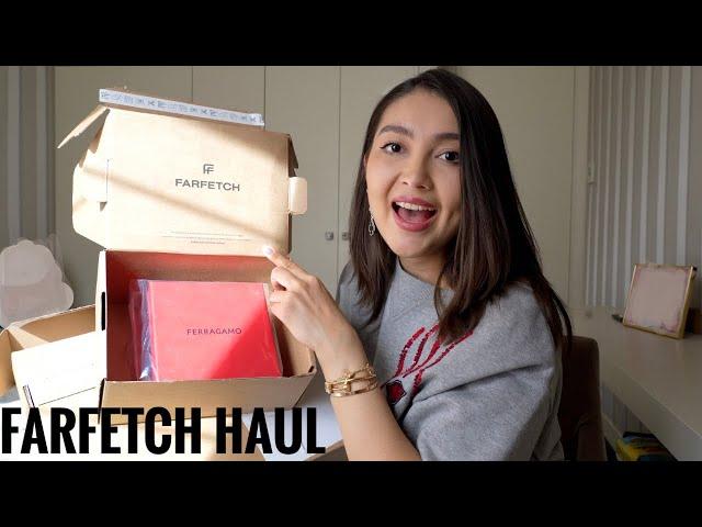 FARFETCH LUXURY TRY-ON HAUL 2024 | THE HOTTEST FERRAGAMO PIECES | AD