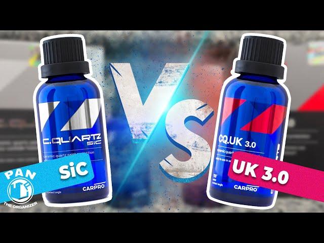 NEW CarPro CQuartz SiC vs CQuartz UK 3.0 !! Which one is better?