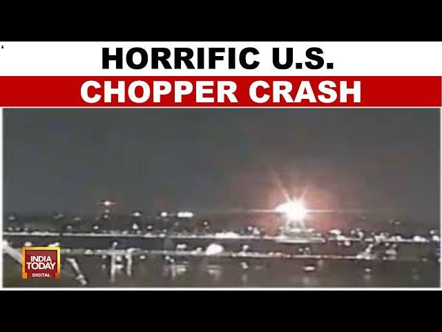 US Plane Crash News: Washington DC Plane Crash | Plane Crashes Into Potomac River In US |India Today