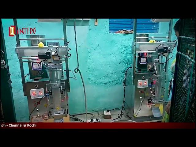 Automatic Pouch Packing Machine With Batch Coding | Intero Pactec | Coimbatore