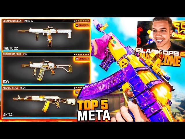 TOP 5 META LOADOUTS in Black Ops 6 Warzone! (New Best Class Setups)