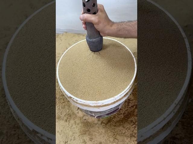 ‎‏‎‏‎‏The art of shaping metals on sand is satisfying and relaxing   #satisfying  #art