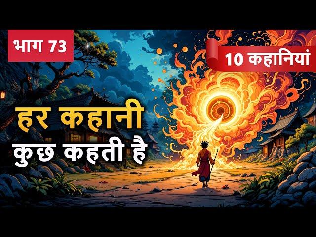 PART 73 (10 कहानियाँ) हर कहानी कुछ कहती है | Hindi Moral Story (नैतिक कहानियाँ हिंदी) Spiritual TV