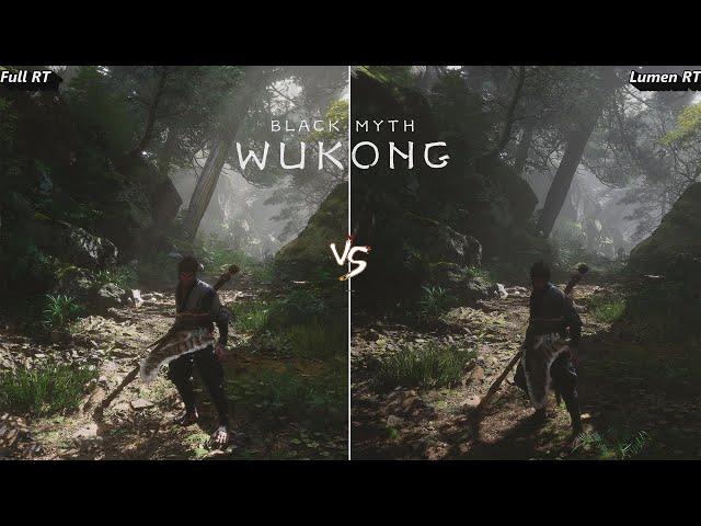 Black Myth Wukong Full Ray Tracing VS Lumen, FSR + FG 1440p | RX 7900 XTX | R7 7800X 3D