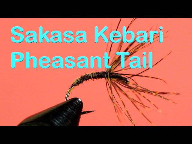 Tying Soft Hackle Wet Flies; the Pheasant Tail tied Sakasa Kebari style