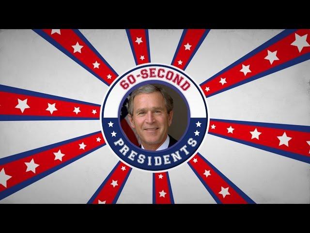 George W. Bush | 60-Second Presidents | PBS