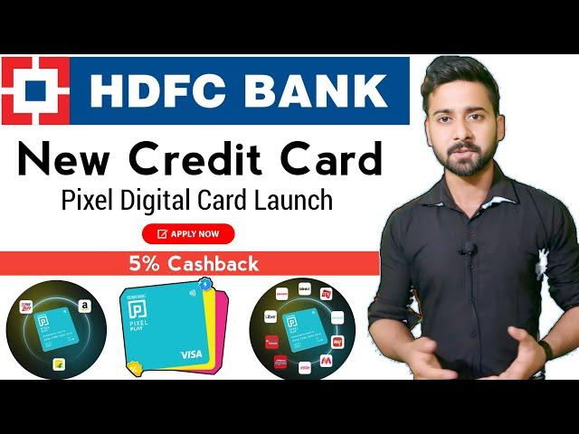 HDFC Bank new Credit card launch 2024 | Hdfc bank Pixel credit card