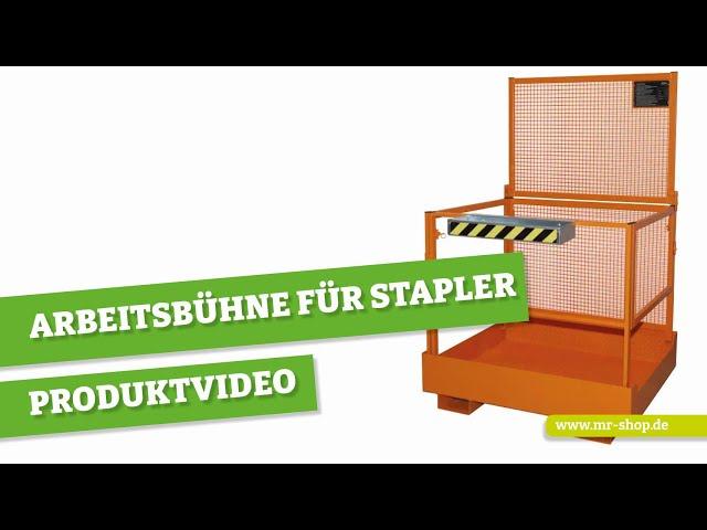 Arbeitsbühne Typ MB-F von BAUER – Montageanleitung | mr-shop.de