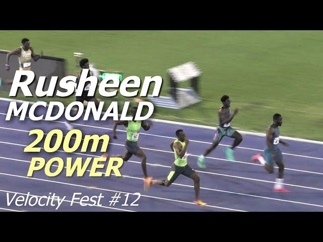 Jamaica 400m Record Holder Rusheen MCDONALD Overtakes Antonio WATSON And Nigel ELLIS Over 200m