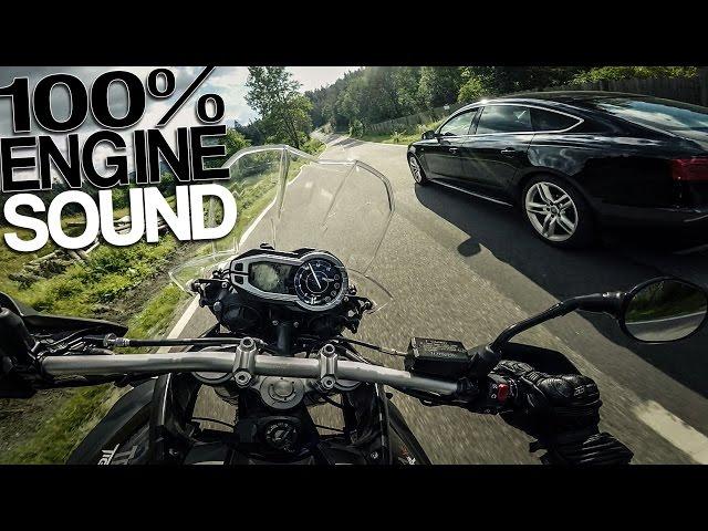 PUSHING the TRIUMPH TIGER 800 XC [RAW Onboard]