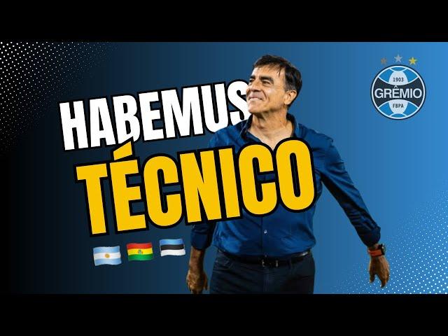 GRÊMIO: GUSTAVO QUINTEROS SERÁ O TÉCNICO