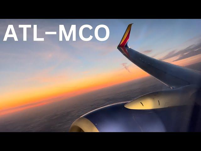 4K | Full Flight (ATL-MCO) | Southwest Airlines Boeing 737-800 (N8312C)