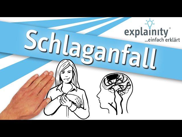 Schlaganfall einfach erklärt (explainity® Erklärvideo)