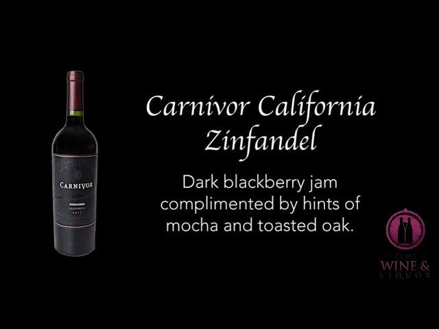 Carnivor California Zinfandel | Elma Wine & Liquor