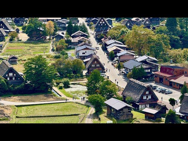 Japonya'nın En Meşhur Köyü - Shirikawa Ogimachi Köyü - Köy Güzel Ama İnsan Yok :)