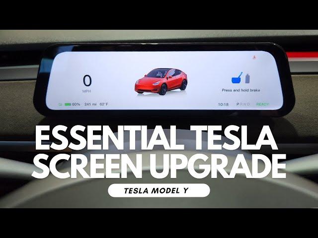 Upgrade Your Tesla: Front Dash Screen Installation & Review!