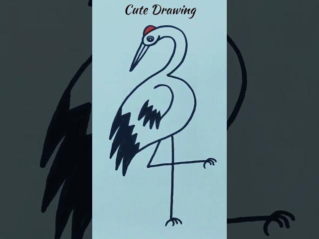 Flamingos drawing #Flamingos #drawing #shorts #viralvideo