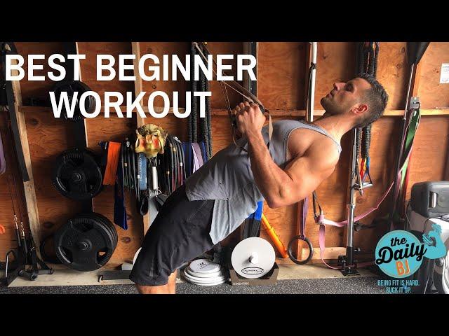 10 BEST BEGINNER EXERCISES!⁣ | BJ Gaddour Men's Health Get Back In Shape Workout