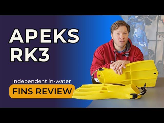 Apeks RK3 Fins Review - Best Channel-Style