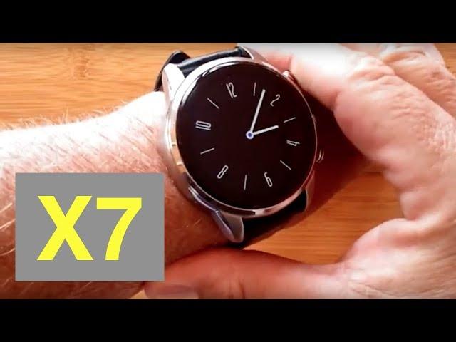 FINOW X7 4G Android 7.1.1 Always Time Display Smartwatch: Unboxing and 1st Look