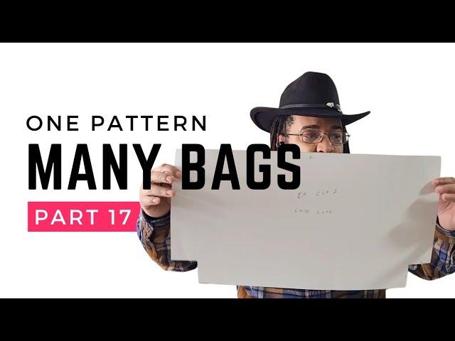 How to Draft a Slouchy Hobo Bag & Clutch Pattern | One Pattern, Many Bags Part 17