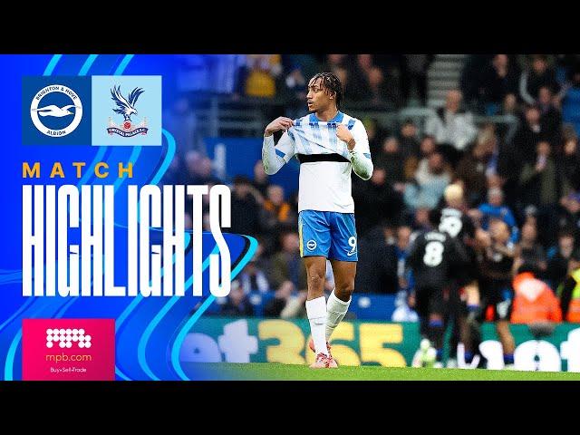 HIGHLIGHTS | Brighton v Crystal Palace | Premier League