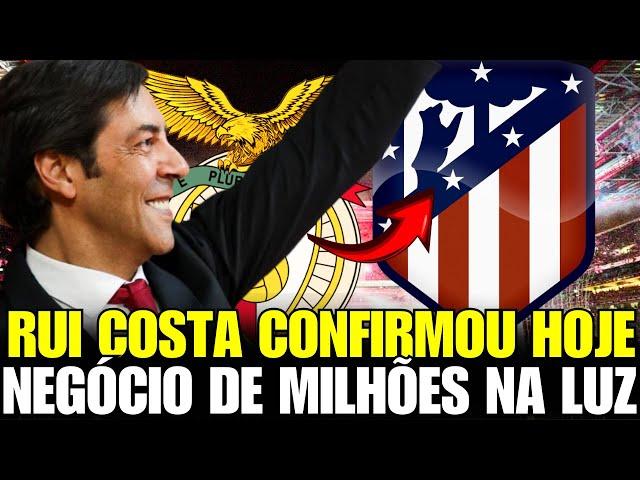 SEGUNDA-FEIRA AGITADA NA LUZ! RUI COSTA CONFIRMOU HOJE! NOTÍCIAS DO BENFICA! BENFICA