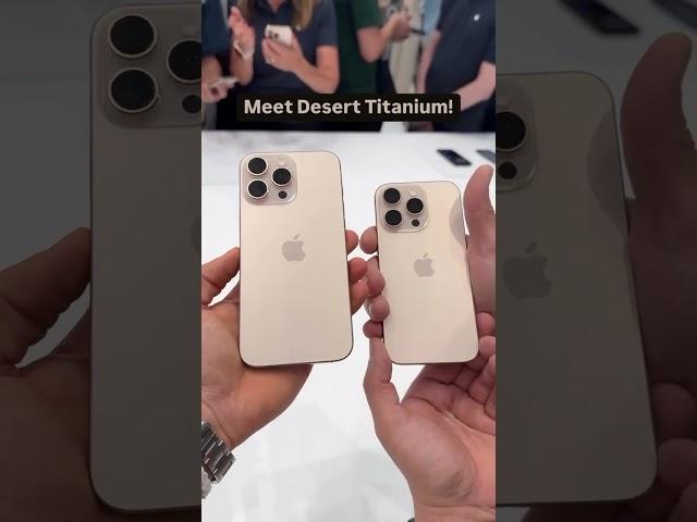 iPhone 16 Pro Max Desert Titanium 