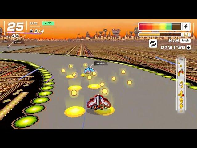 F-Zero 99 - First Grand Prix on Mirror Queen League with Fire Stingray