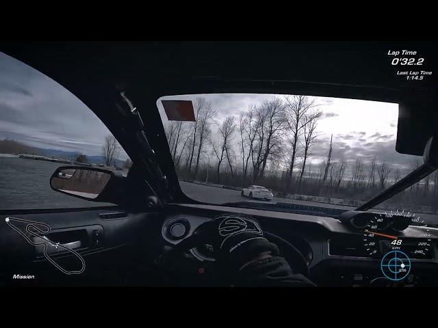 Mustang T56 Magnum XL Trackday Shakedown Hunting Porsches