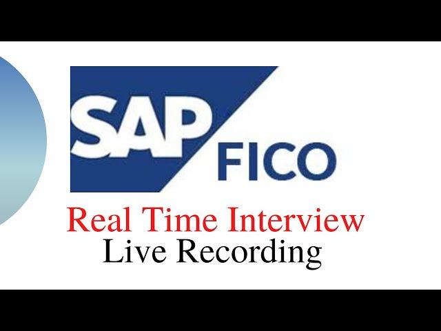 SAP FICO REALTIME INTERVIEW WITH TOP MNC"s II Real Time interview Q&A