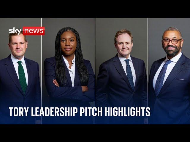 Highlights: Tory leadership pitches