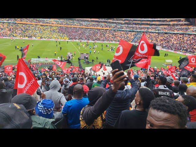 Orlando Pirates 2 - 1 Mamelodi Sundowns (Fan's Reactions live from FNB Stadium ️)