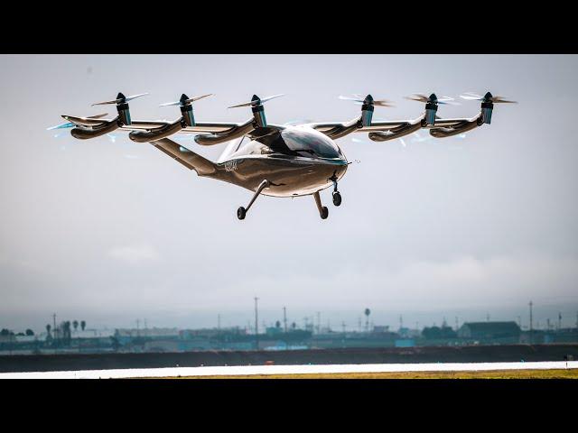 Archer's eVTOL Aircraft Takes Flight! | Behind the scenes