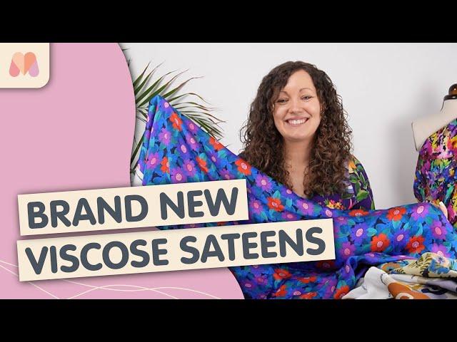 Brand-New Exclusive Viscose Sateen Fabrics | Exclusive Showcase