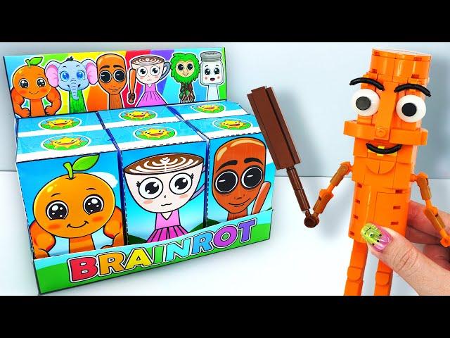  Paper DIY   I Built ITALIAN BRAINROT Characters In LEGO | Mystery Box Unboxing ASMR